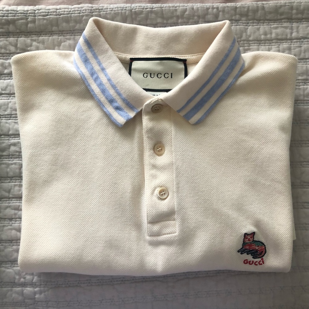Authentic barely worn Gucci Polo